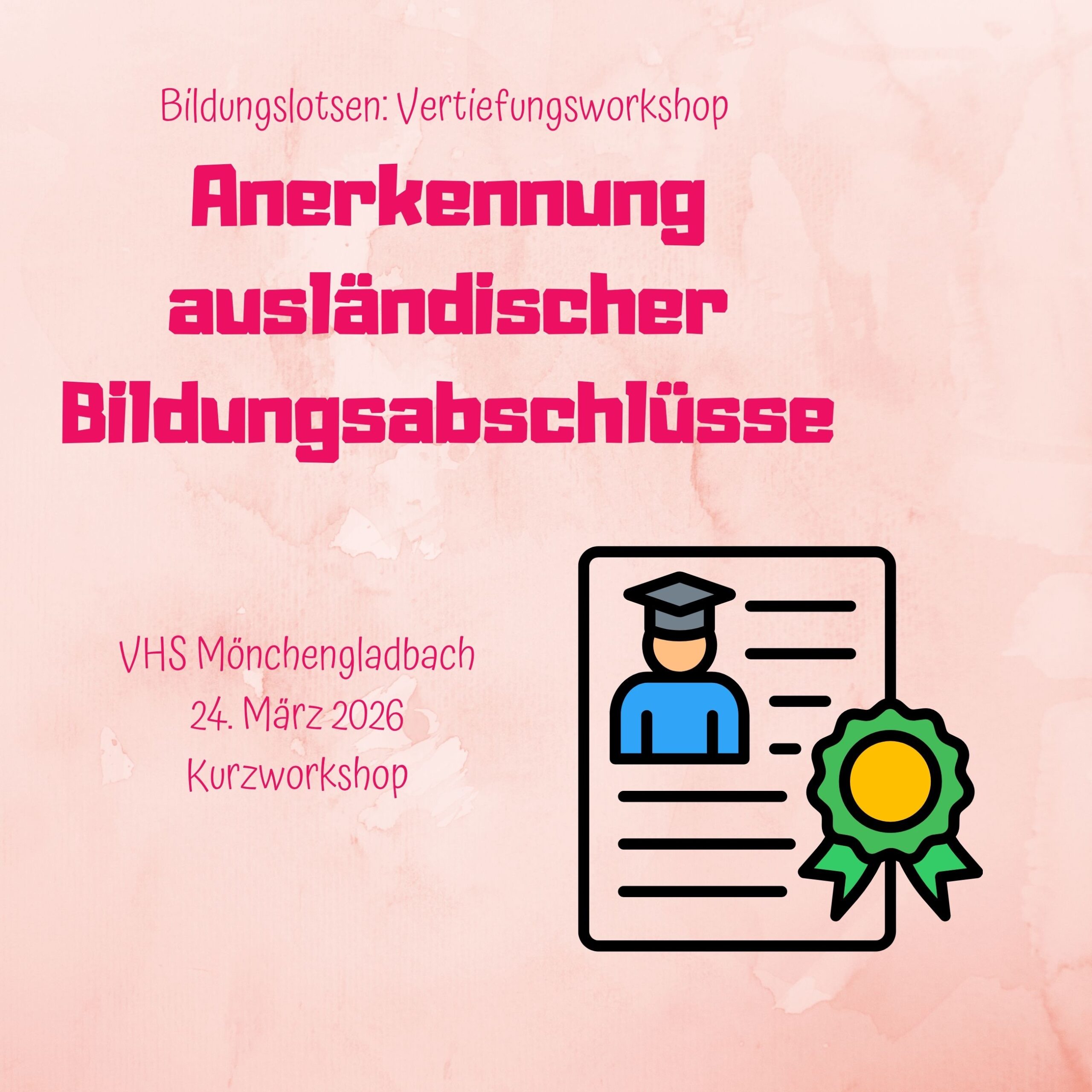 Vertiefungsworkshop 24.03.